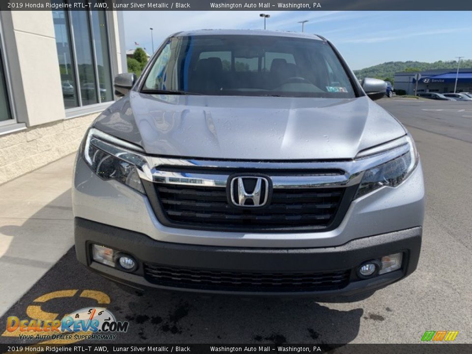 2019 Honda Ridgeline RTL-T AWD Lunar Silver Metallic / Black Photo #3
