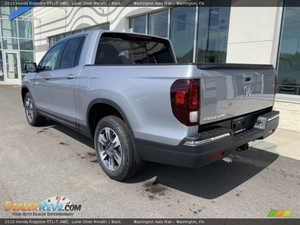 2019 Honda Ridgeline RTL-T AWD Lunar Silver Metallic / Black Photo #7
