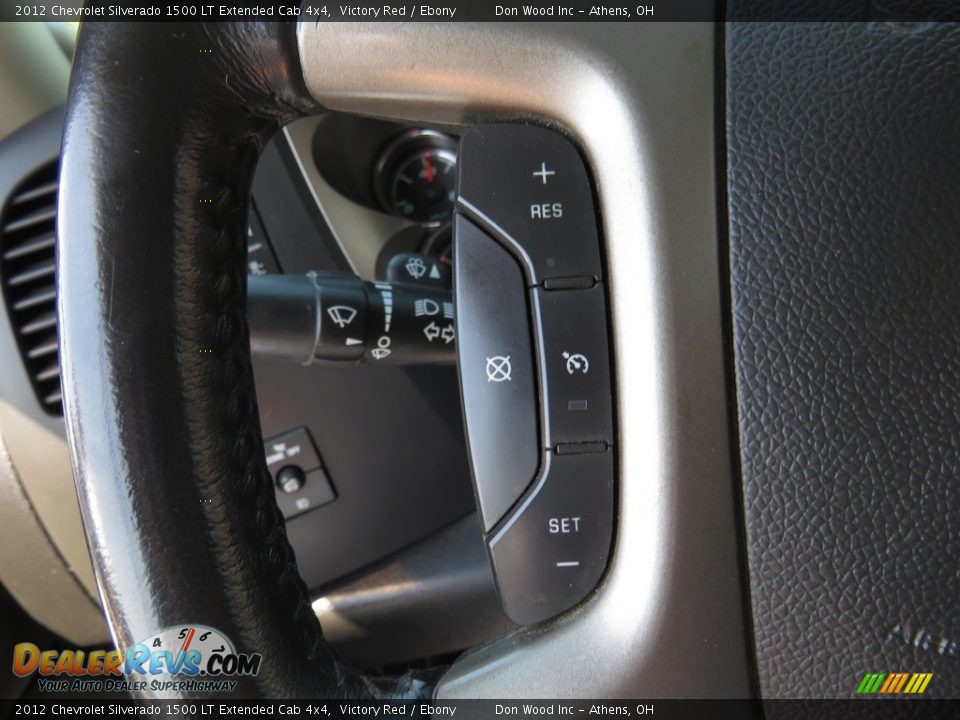 2012 Chevrolet Silverado 1500 LT Extended Cab 4x4 Victory Red / Ebony Photo #35