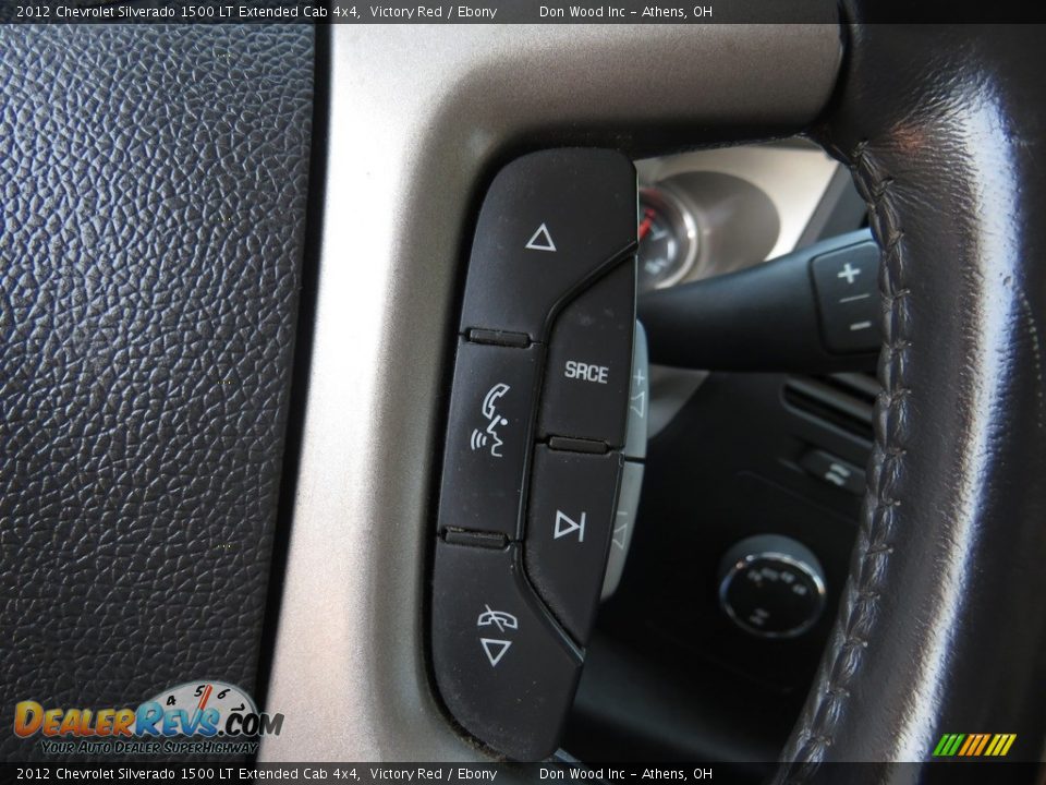 2012 Chevrolet Silverado 1500 LT Extended Cab 4x4 Victory Red / Ebony Photo #36