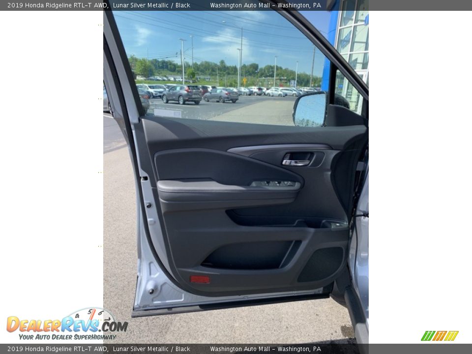 2019 Honda Ridgeline RTL-T AWD Lunar Silver Metallic / Black Photo #10