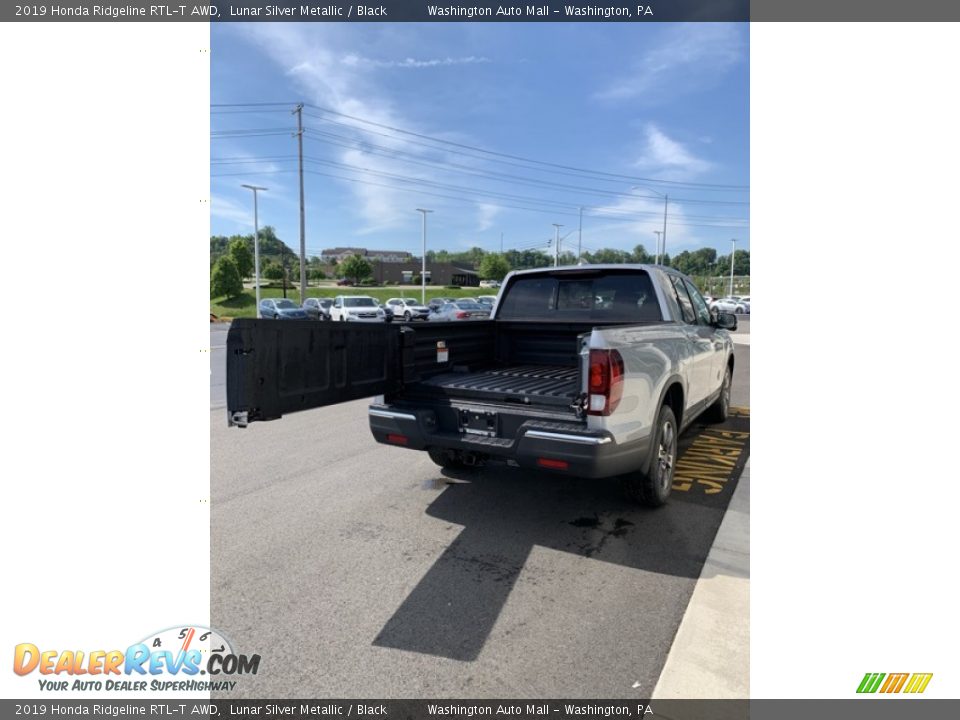 2019 Honda Ridgeline RTL-T AWD Lunar Silver Metallic / Black Photo #21