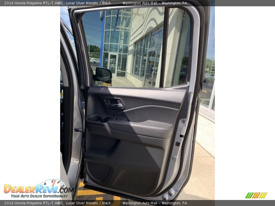 2019 Honda Ridgeline RTL-T AWD Lunar Silver Metallic / Black Photo #23