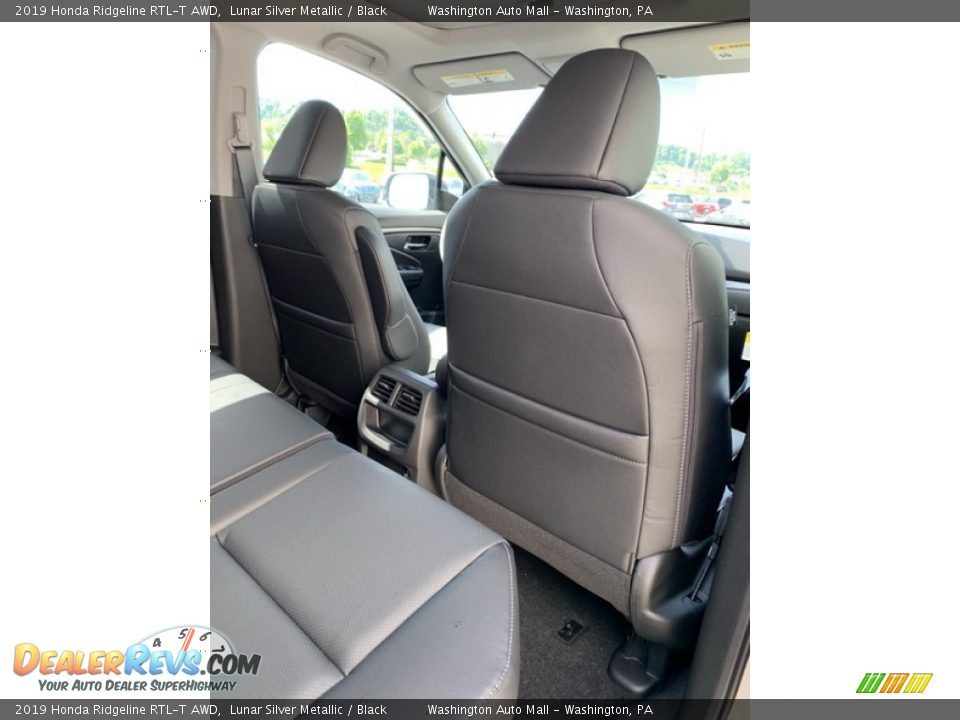 2019 Honda Ridgeline RTL-T AWD Lunar Silver Metallic / Black Photo #25
