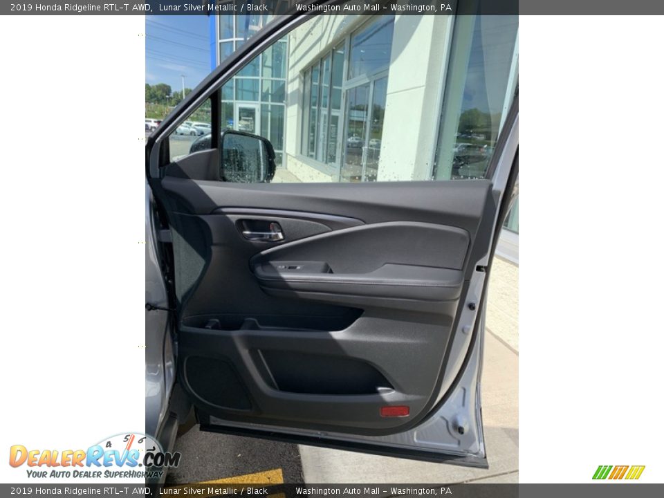 2019 Honda Ridgeline RTL-T AWD Lunar Silver Metallic / Black Photo #26