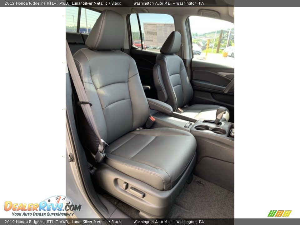 2019 Honda Ridgeline RTL-T AWD Lunar Silver Metallic / Black Photo #27