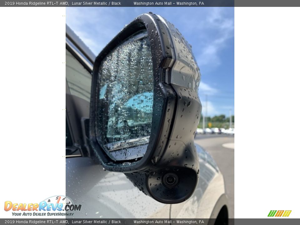 2019 Honda Ridgeline RTL-T AWD Lunar Silver Metallic / Black Photo #29