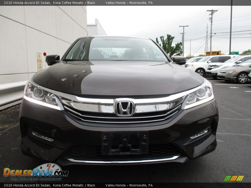 2016 Honda Accord EX Sedan Kona Coffee Metallic / Black Photo #8