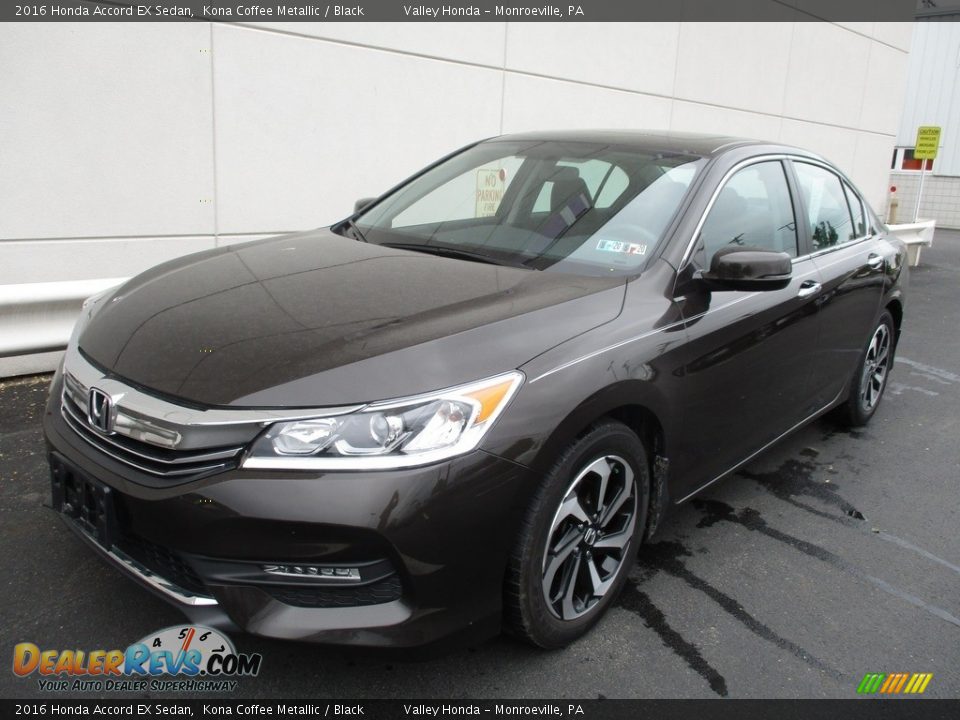 2016 Honda Accord EX Sedan Kona Coffee Metallic / Black Photo #9