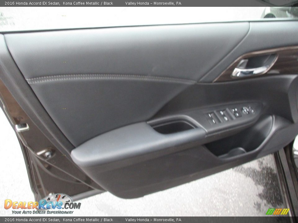 2016 Honda Accord EX Sedan Kona Coffee Metallic / Black Photo #10
