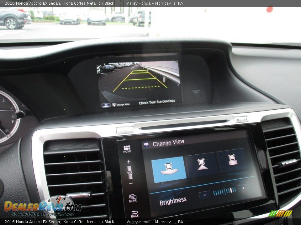 2016 Honda Accord EX Sedan Kona Coffee Metallic / Black Photo #17