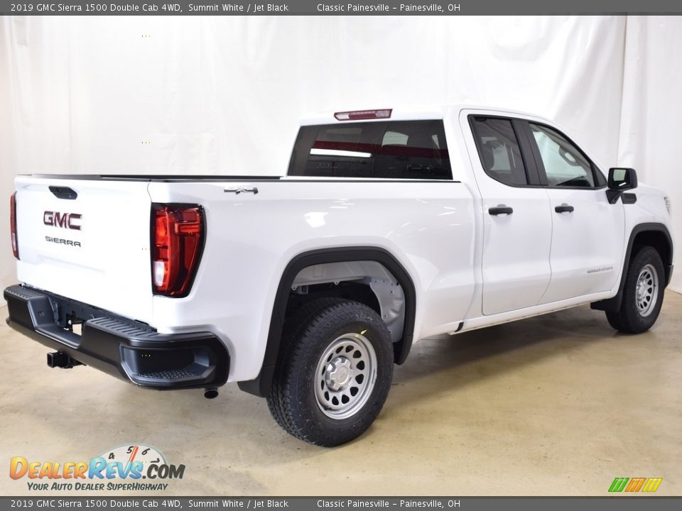 2019 GMC Sierra 1500 Double Cab 4WD Summit White / Jet Black Photo #2