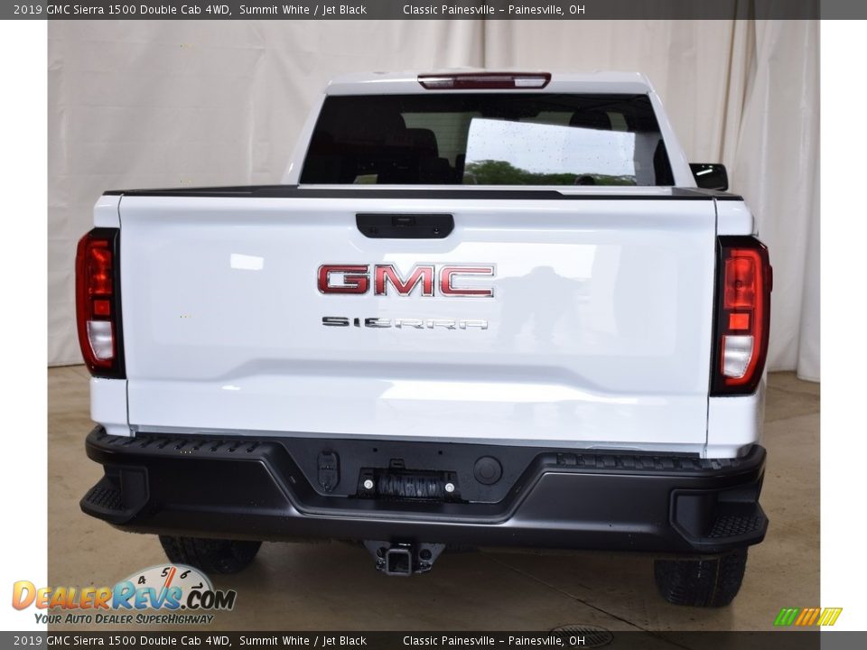 2019 GMC Sierra 1500 Double Cab 4WD Summit White / Jet Black Photo #3