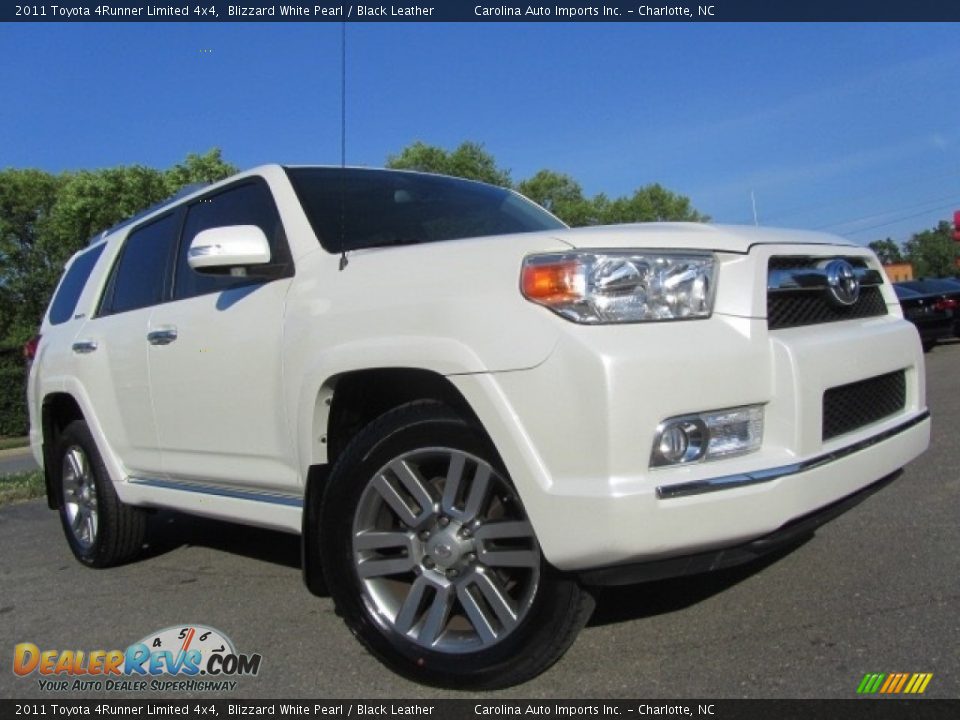 2011 Toyota 4Runner Limited 4x4 Blizzard White Pearl / Black Leather Photo #2
