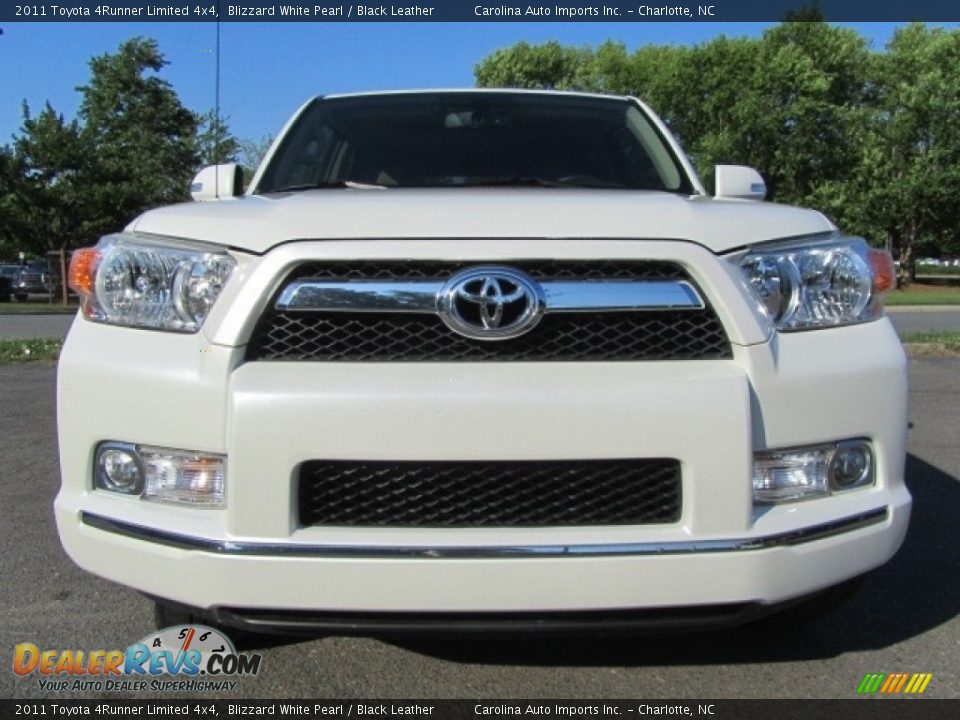 2011 Toyota 4Runner Limited 4x4 Blizzard White Pearl / Black Leather Photo #4