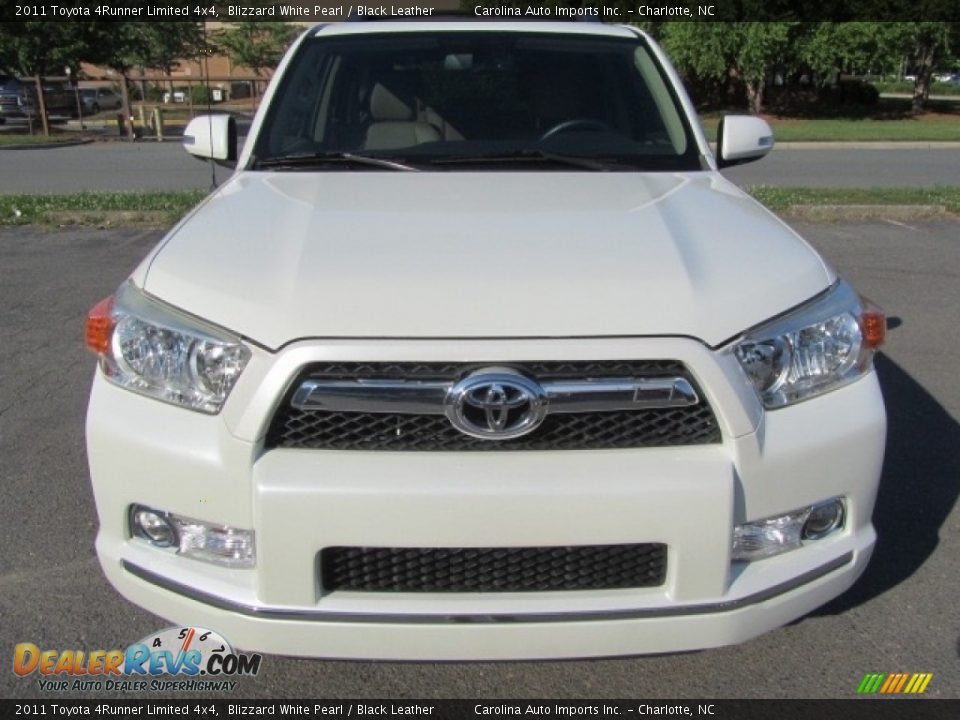 2011 Toyota 4Runner Limited 4x4 Blizzard White Pearl / Black Leather Photo #5
