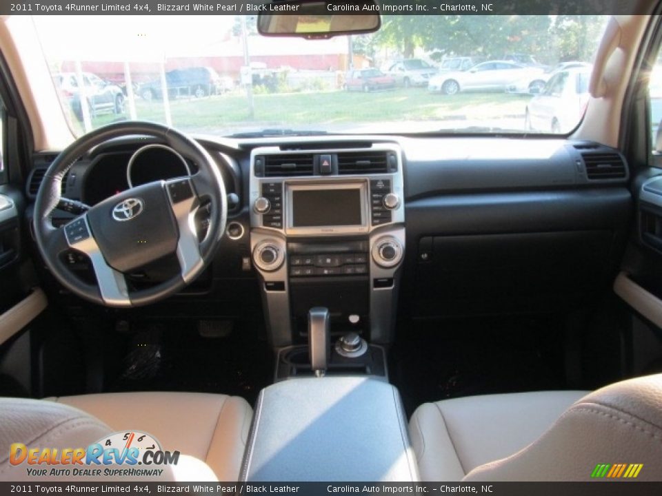 2011 Toyota 4Runner Limited 4x4 Blizzard White Pearl / Black Leather Photo #13