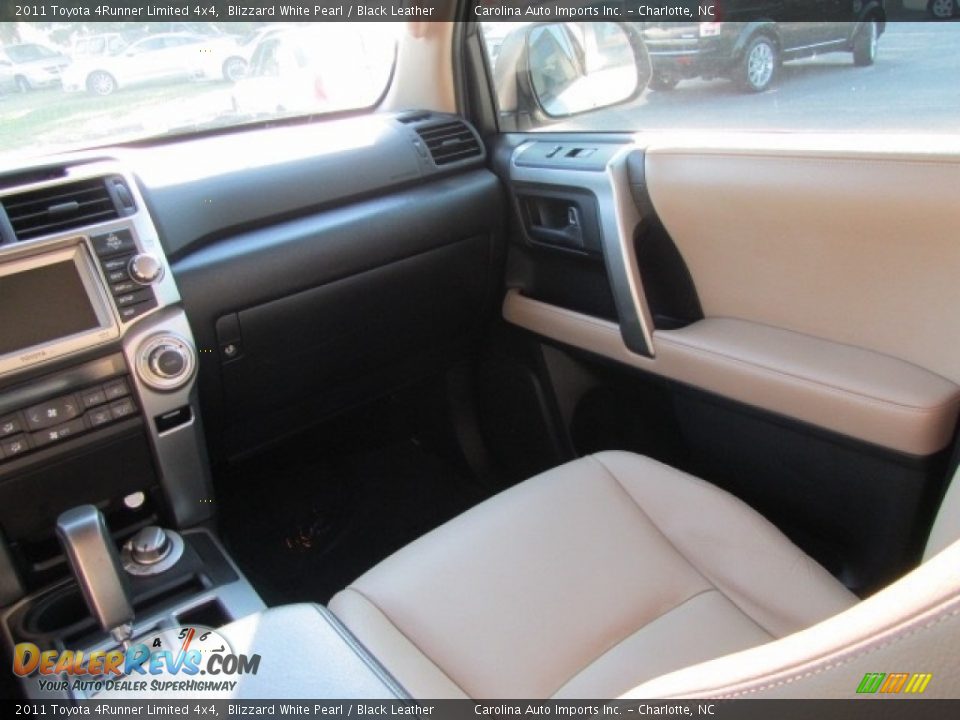 2011 Toyota 4Runner Limited 4x4 Blizzard White Pearl / Black Leather Photo #14