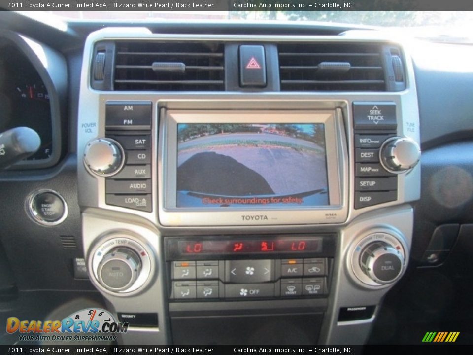 2011 Toyota 4Runner Limited 4x4 Blizzard White Pearl / Black Leather Photo #16