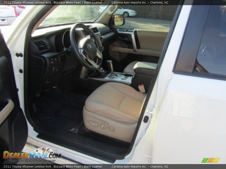 2011 Toyota 4Runner Limited 4x4 Blizzard White Pearl / Black Leather Photo #17