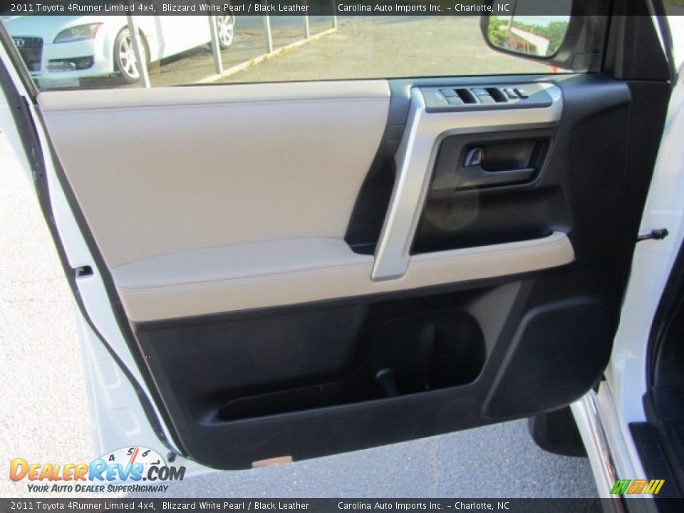 2011 Toyota 4Runner Limited 4x4 Blizzard White Pearl / Black Leather Photo #18