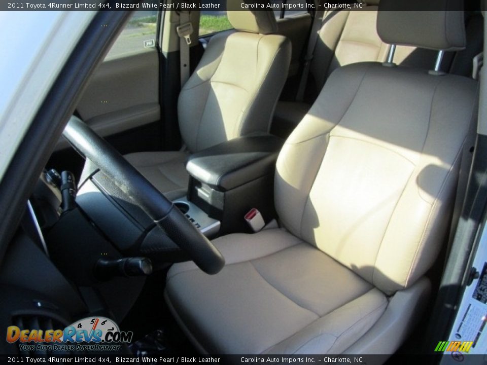 2011 Toyota 4Runner Limited 4x4 Blizzard White Pearl / Black Leather Photo #19