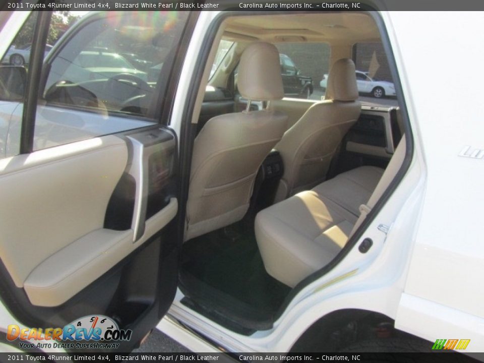 2011 Toyota 4Runner Limited 4x4 Blizzard White Pearl / Black Leather Photo #20