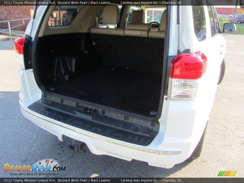 2011 Toyota 4Runner Limited 4x4 Blizzard White Pearl / Black Leather Photo #21