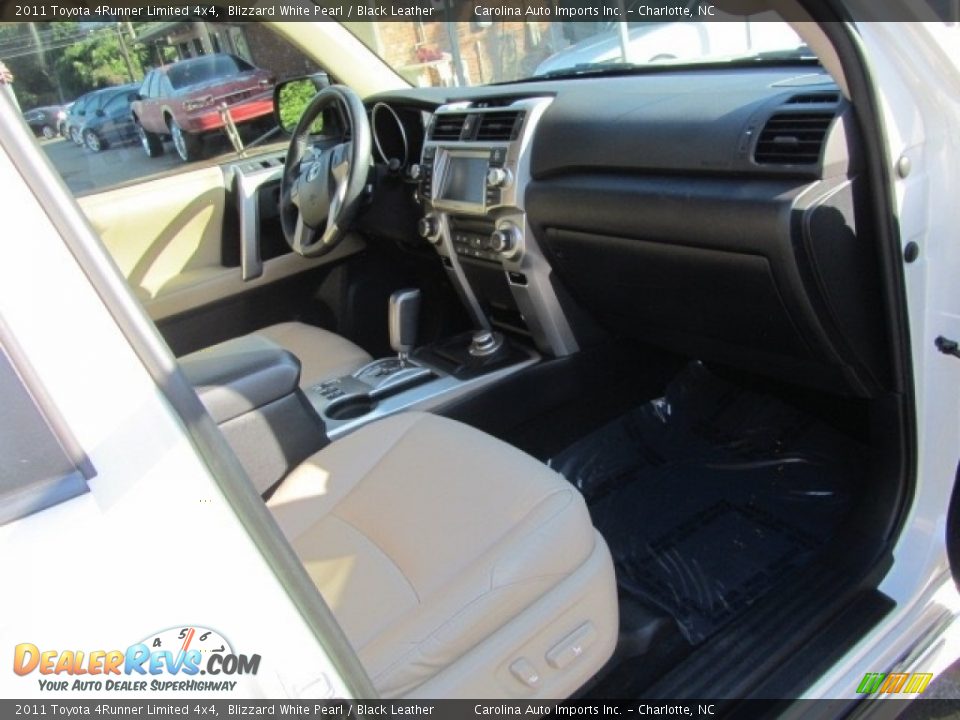 2011 Toyota 4Runner Limited 4x4 Blizzard White Pearl / Black Leather Photo #22