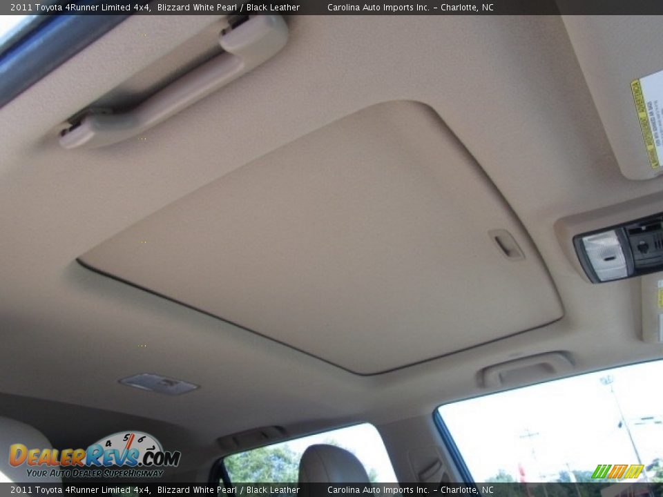 2011 Toyota 4Runner Limited 4x4 Blizzard White Pearl / Black Leather Photo #24