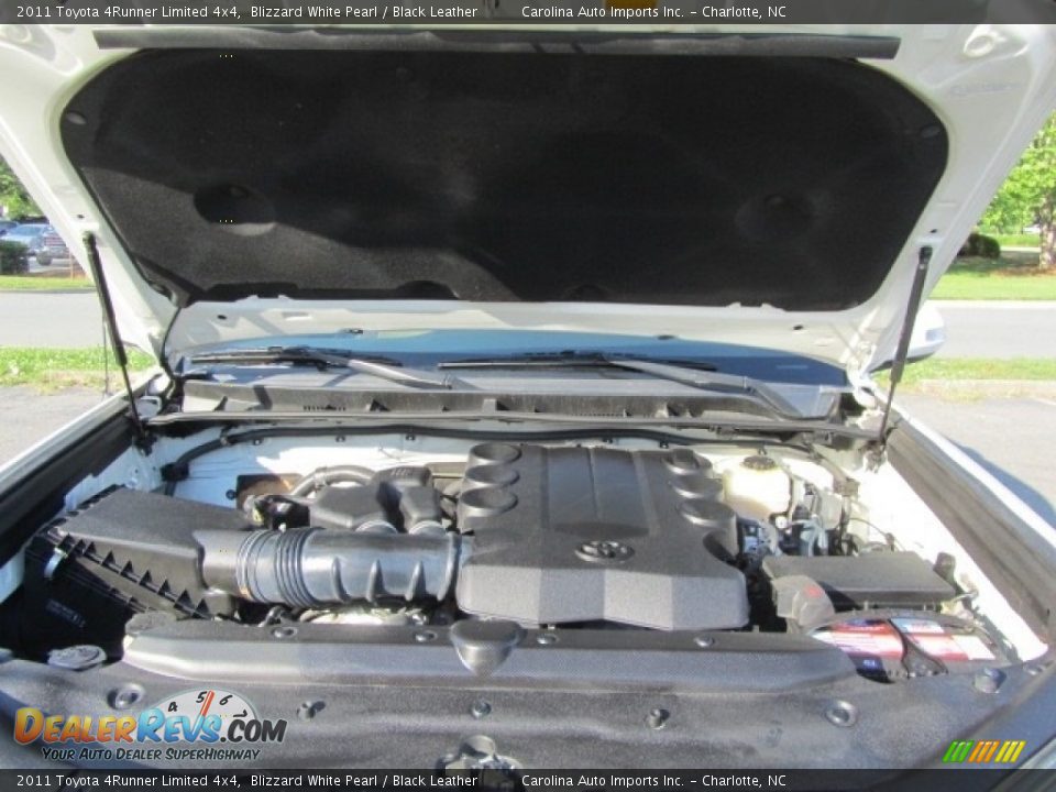 2011 Toyota 4Runner Limited 4x4 Blizzard White Pearl / Black Leather Photo #25