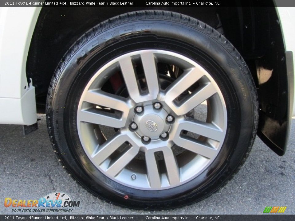 2011 Toyota 4Runner Limited 4x4 Blizzard White Pearl / Black Leather Photo #26