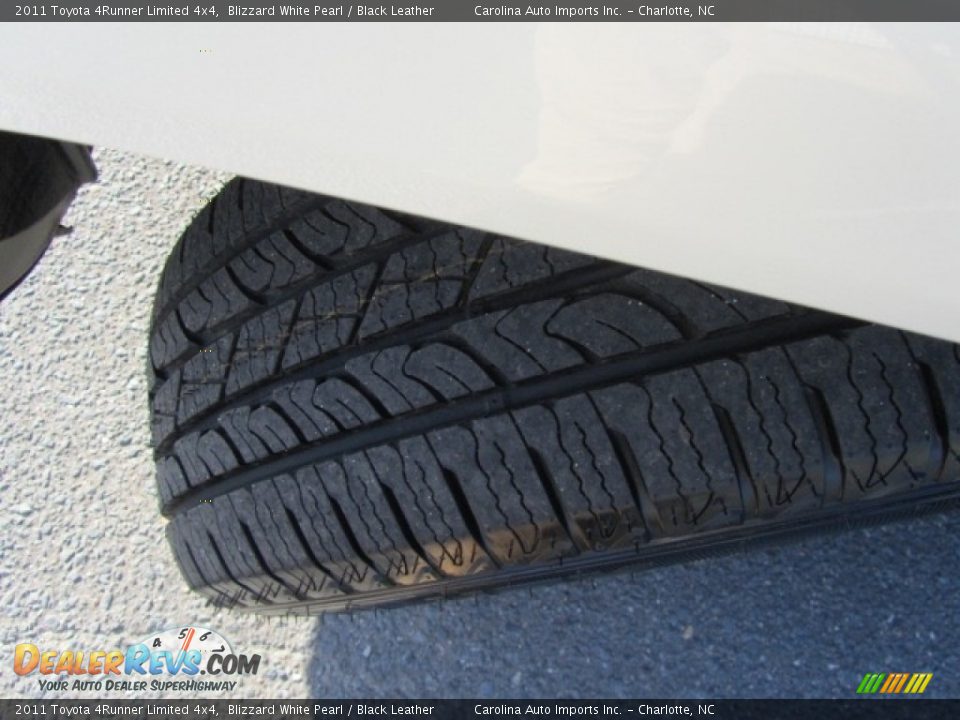 2011 Toyota 4Runner Limited 4x4 Blizzard White Pearl / Black Leather Photo #27
