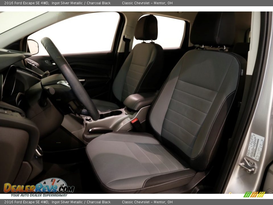 2016 Ford Escape SE 4WD Ingot Silver Metallic / Charcoal Black Photo #6