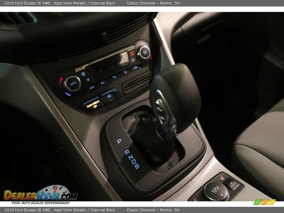 2016 Ford Escape SE 4WD Ingot Silver Metallic / Charcoal Black Photo #14