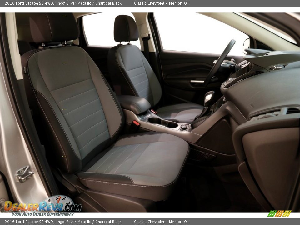 2016 Ford Escape SE 4WD Ingot Silver Metallic / Charcoal Black Photo #16