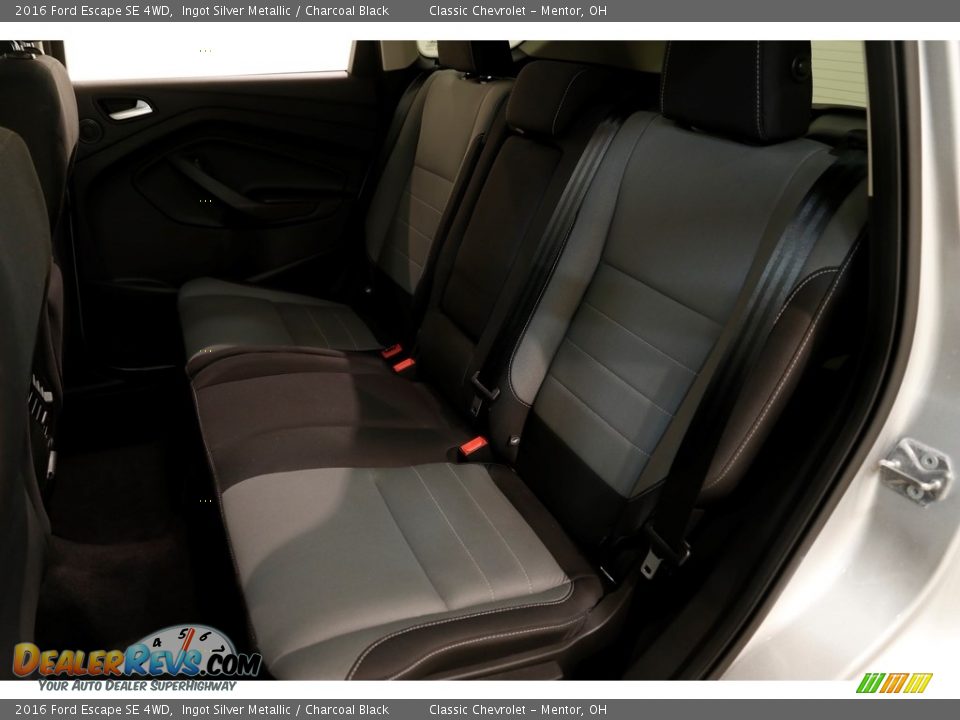 2016 Ford Escape SE 4WD Ingot Silver Metallic / Charcoal Black Photo #18