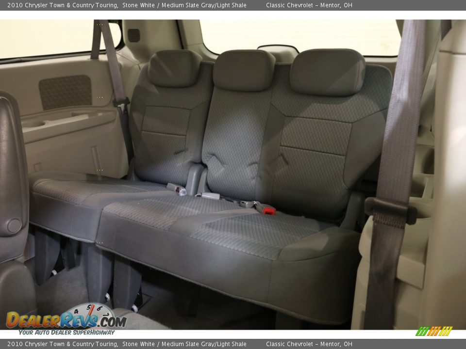 2010 Chrysler Town & Country Touring Stone White / Medium Slate Gray/Light Shale Photo #16