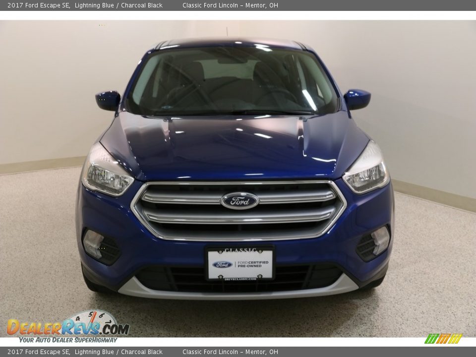 2017 Ford Escape SE Lightning Blue / Charcoal Black Photo #2