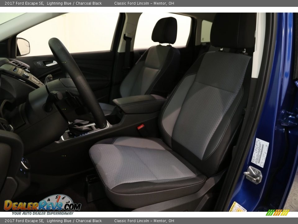 2017 Ford Escape SE Lightning Blue / Charcoal Black Photo #6