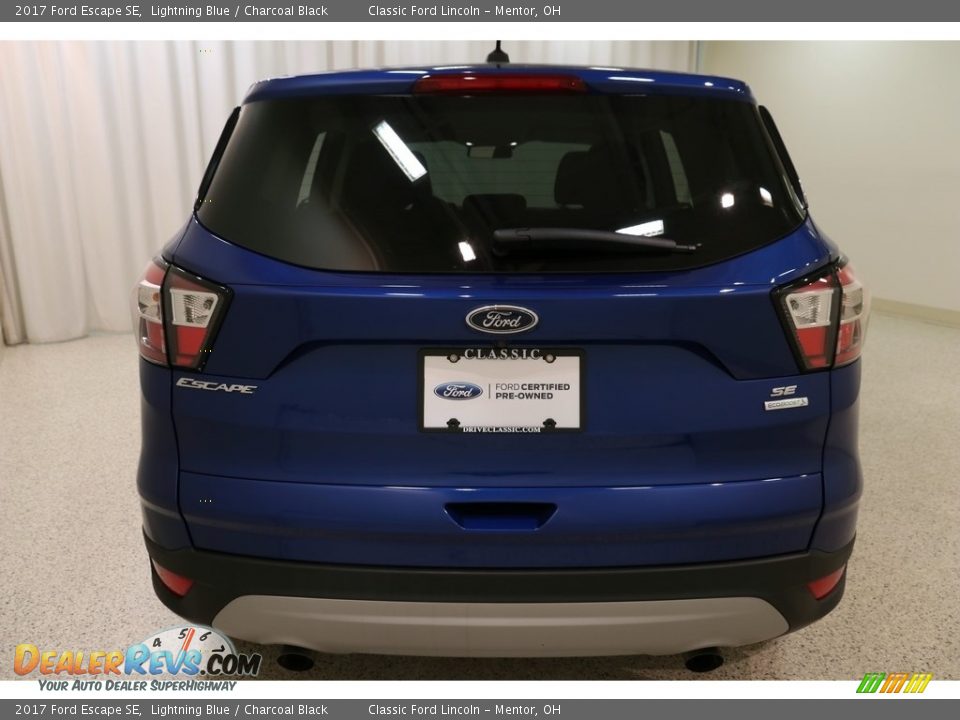 2017 Ford Escape SE Lightning Blue / Charcoal Black Photo #19