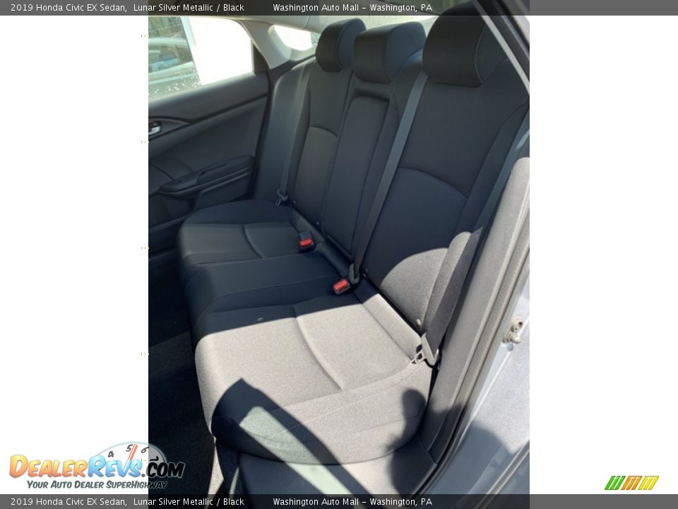 2019 Honda Civic EX Sedan Lunar Silver Metallic / Black Photo #18