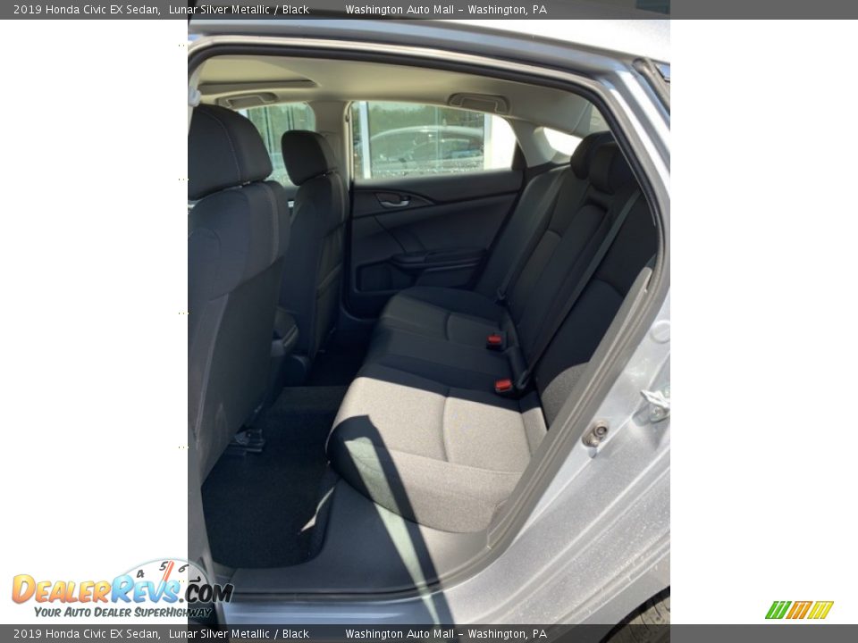2019 Honda Civic EX Sedan Lunar Silver Metallic / Black Photo #19