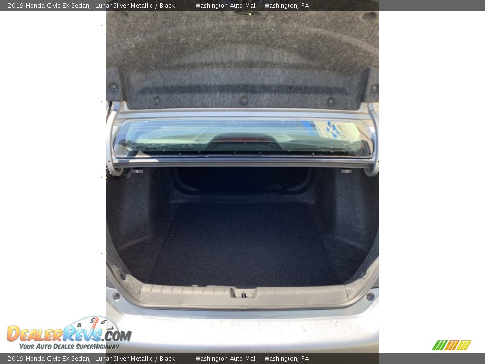 2019 Honda Civic EX Sedan Lunar Silver Metallic / Black Photo #21