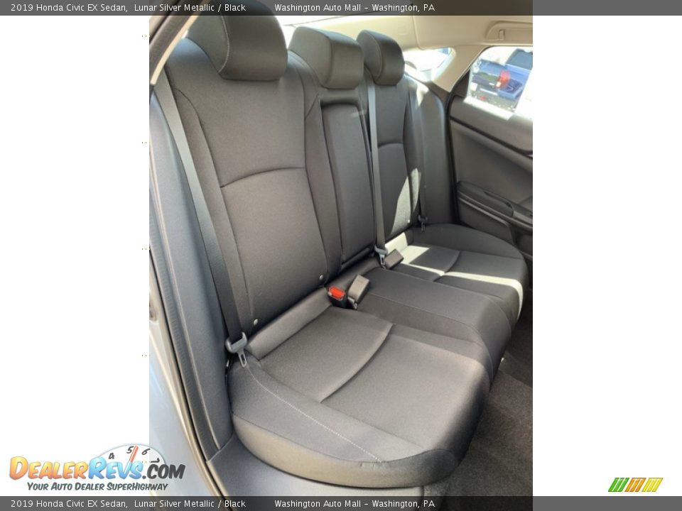 2019 Honda Civic EX Sedan Lunar Silver Metallic / Black Photo #23