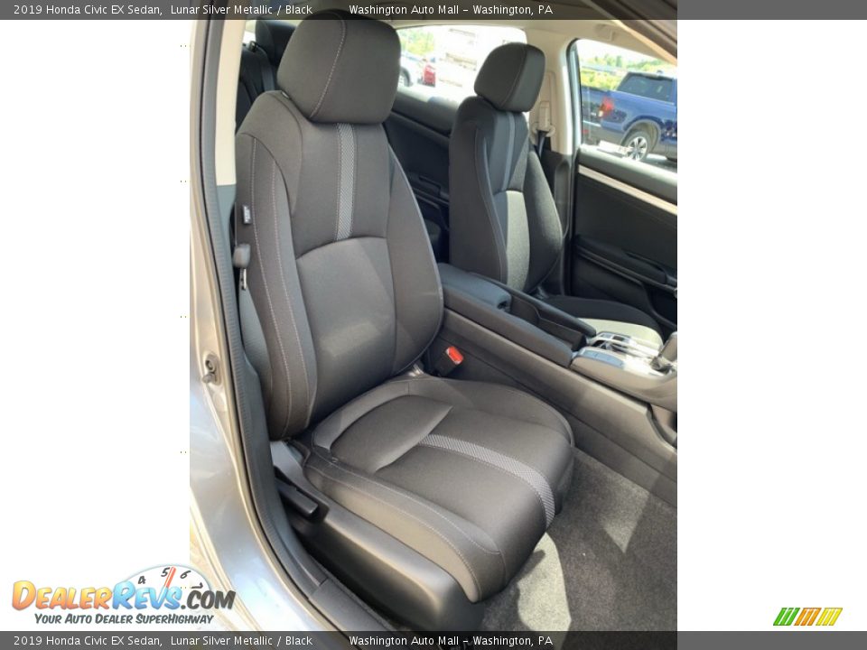 2019 Honda Civic EX Sedan Lunar Silver Metallic / Black Photo #26