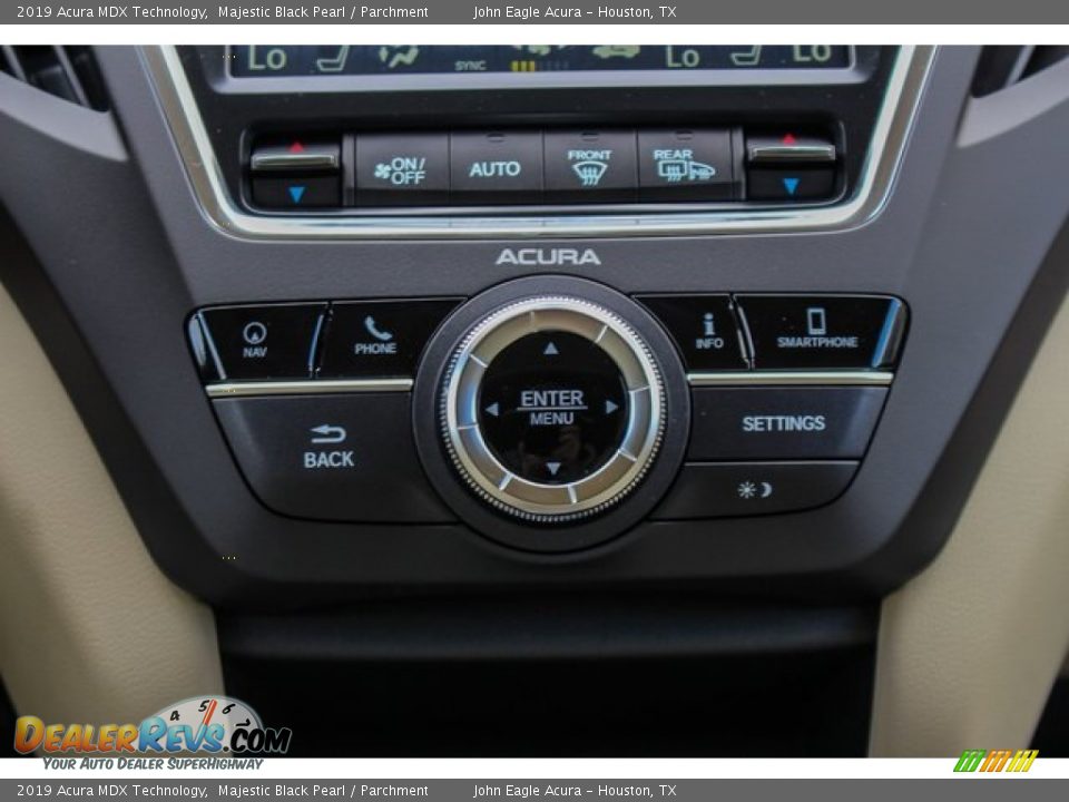 2019 Acura MDX Technology Majestic Black Pearl / Parchment Photo #30