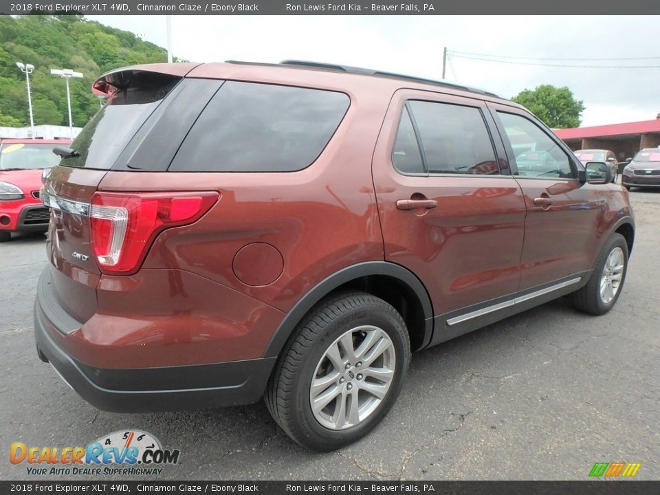 2018 Ford Explorer XLT 4WD Cinnamon Glaze / Ebony Black Photo #2