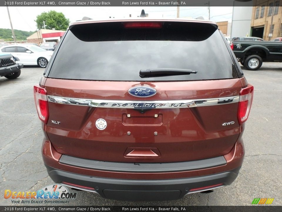 2018 Ford Explorer XLT 4WD Cinnamon Glaze / Ebony Black Photo #3