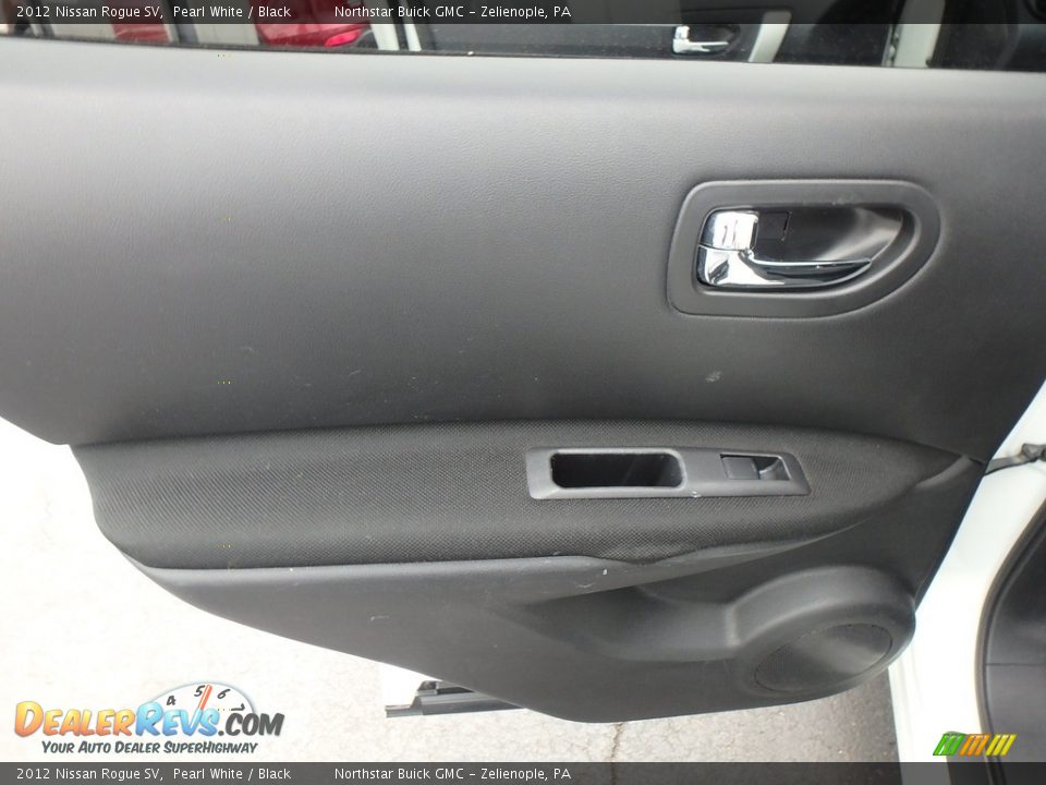2012 Nissan Rogue SV Pearl White / Black Photo #18